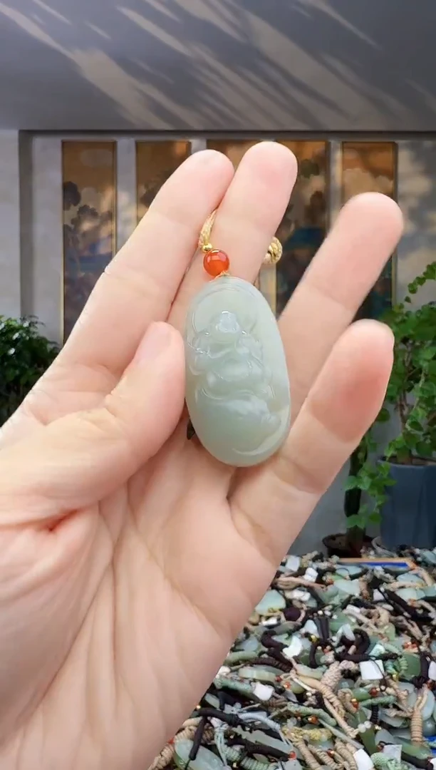 未镶嵌和田玉挂件拍一发一