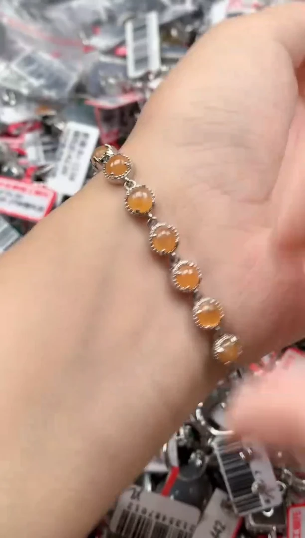 银S925镶嵌戒指翡翠天然A货缅甸翡翠