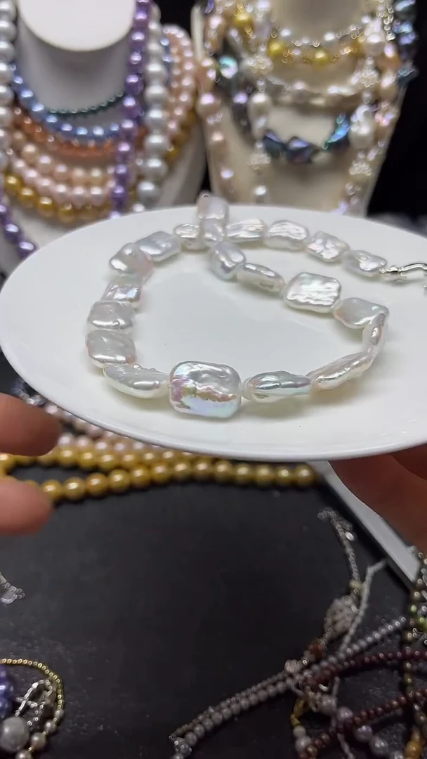 颈饰未镶嵌淡水珍珠多人