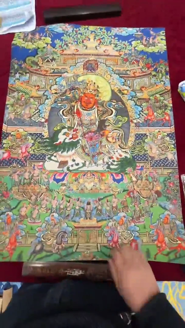 卷轴画唐卡16087