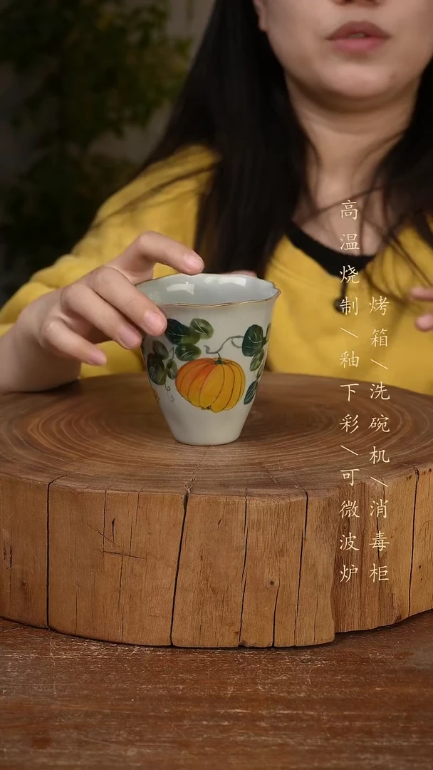 碗瓷景德镇手工手绘高温瓷釉下彩