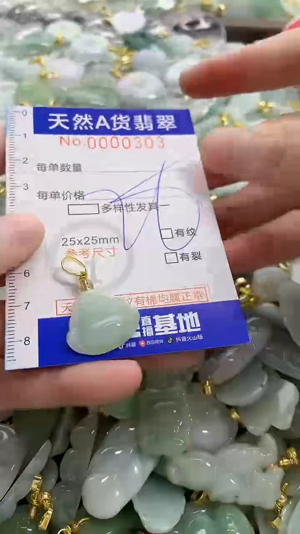 颈饰未镶嵌翡翠纯天然a货翡翠