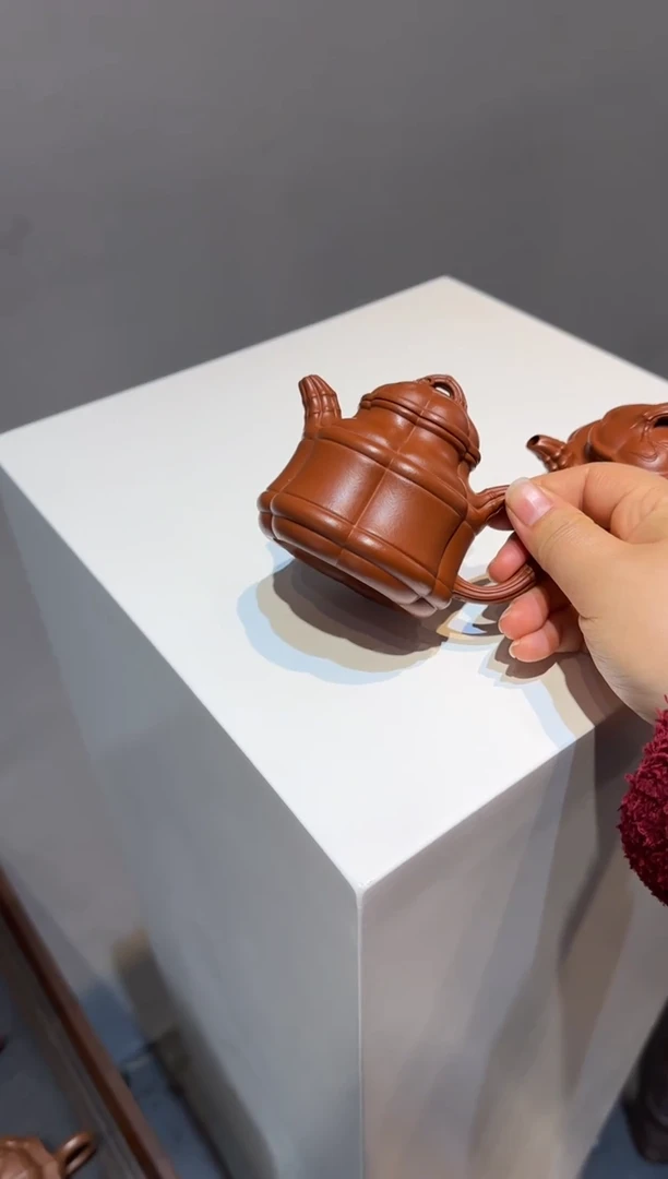 茶壶紫砂昵***置海棠竹鼎