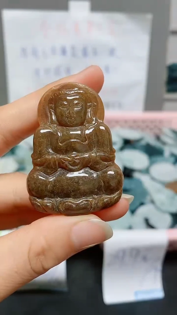 【闪购商品】翡翠颈饰未镶嵌天然翡翠A货
