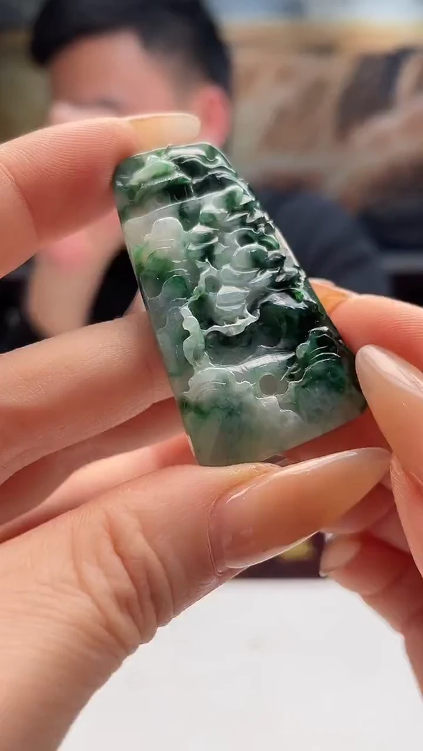 吊坠(不含链)未镶嵌翡翠17