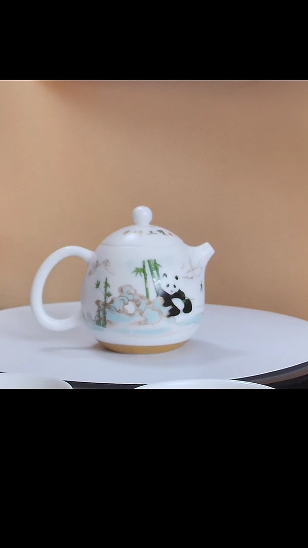 一味*吉祥三宝陶瓷茶壶