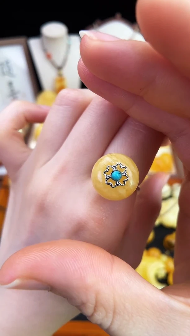 琥珀未镶嵌珠宝奇石柒月