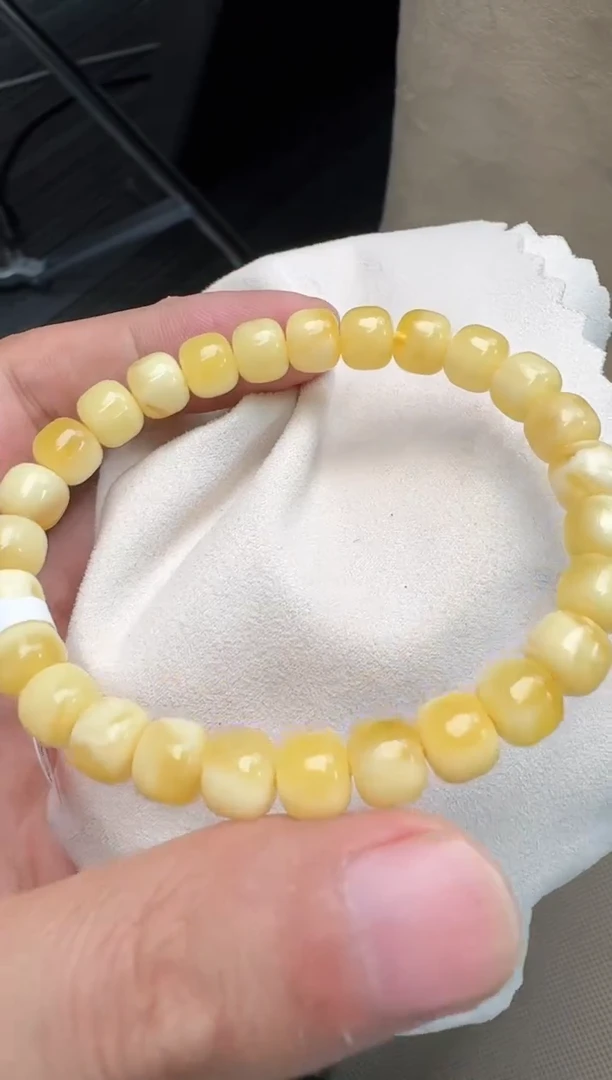未镶嵌琥珀手串翎*蜜蜡手串