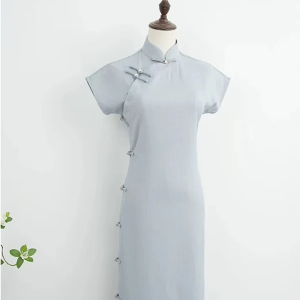 全开襟一款多色夏季2025年早秋新款复古民国风年轻款少女-042