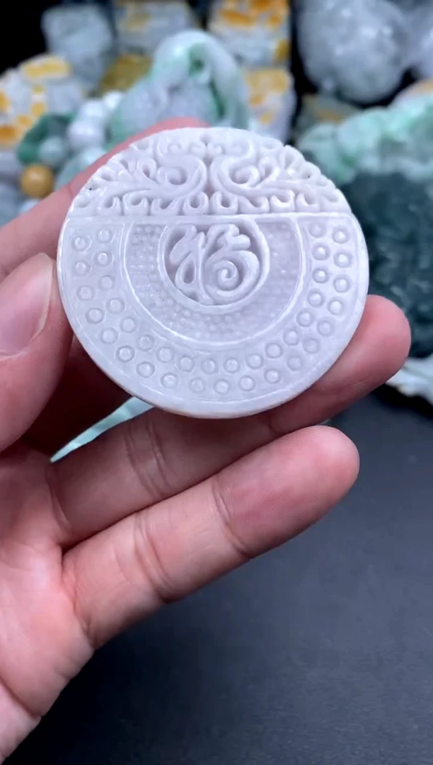 吊坠(不含链)未镶嵌翡翠1