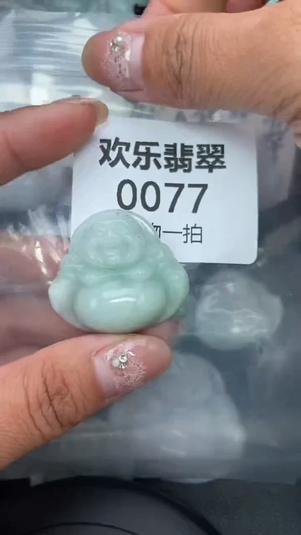颈饰未镶嵌翡翠缅甸天然翡翠0077