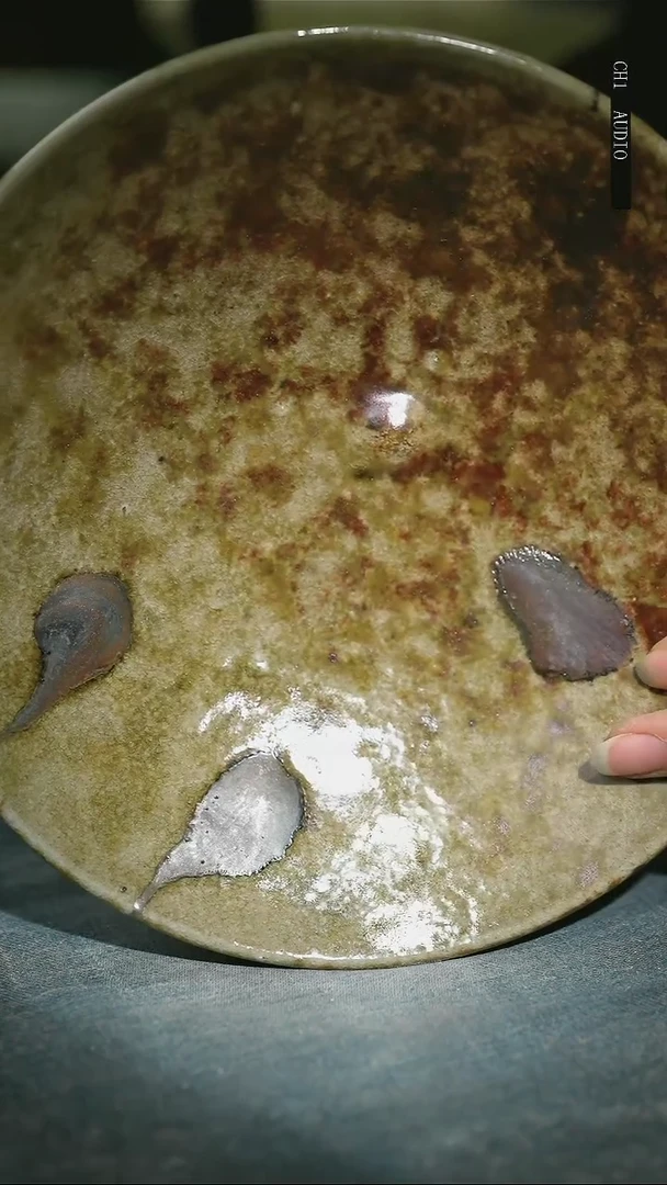 【闪购商品】碗浪鬼柴烧浪鬼家釉绘柴烧  