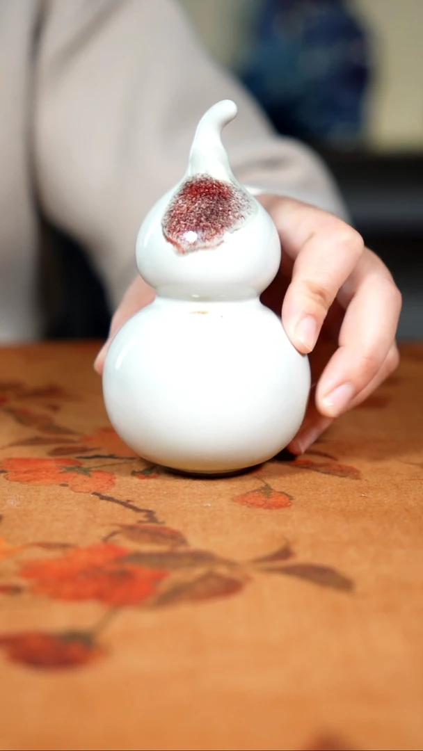 原产地钧瓷茶器摆件