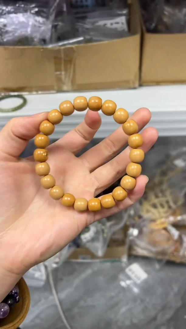 【闪购商品】猴头核桃手串金标猴头桶珠手串[0061]