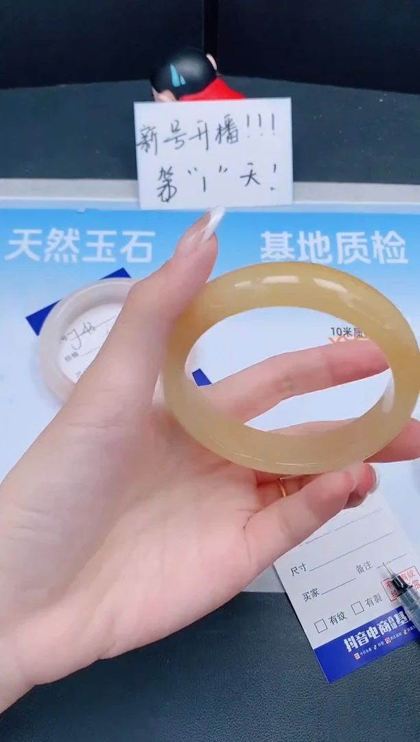 未镶嵌手镯石英质玉10J44-60