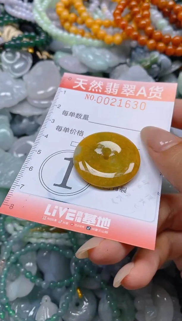 翡翠未镶嵌颈饰闪购0021630