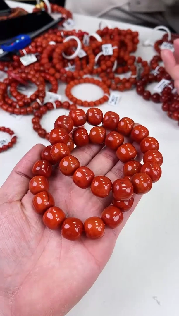 【闪购商品】南红玛瑙瓦西老型手串15+未镶嵌（多样式发其一）