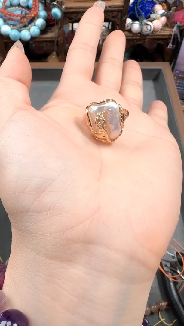 烟晶戒指未镶嵌564646546