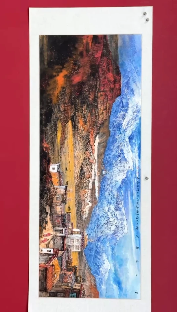 国画国画绘画山水花鸟
