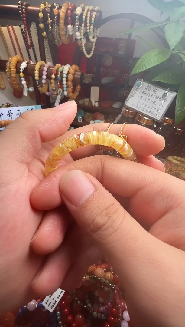 手链蜜蜡未镶嵌小*一物一件)005242