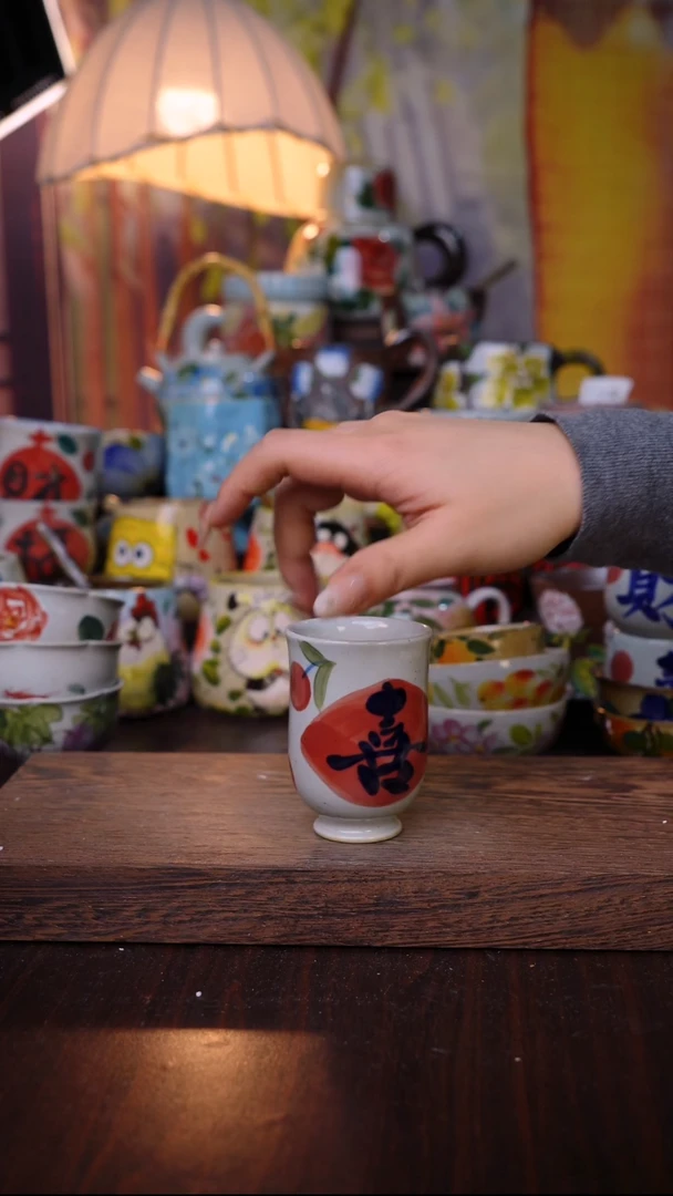 杯子泥垚手作 景德镇手工手绘陶瓷器物