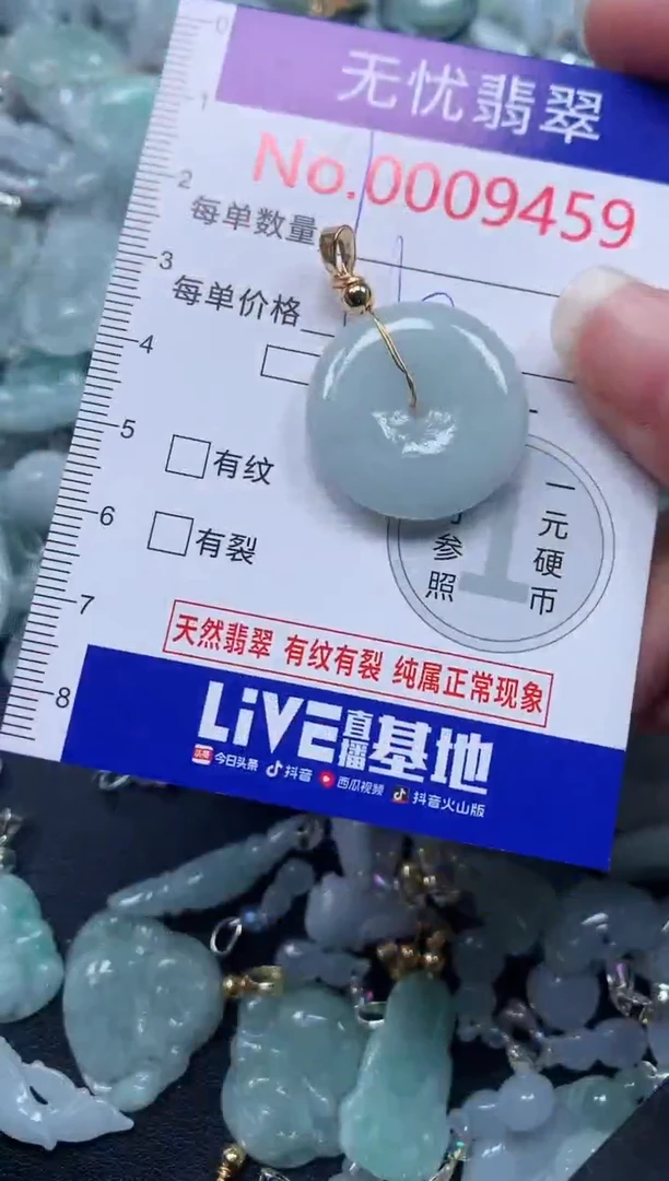 颈饰未镶嵌翡翠9459
