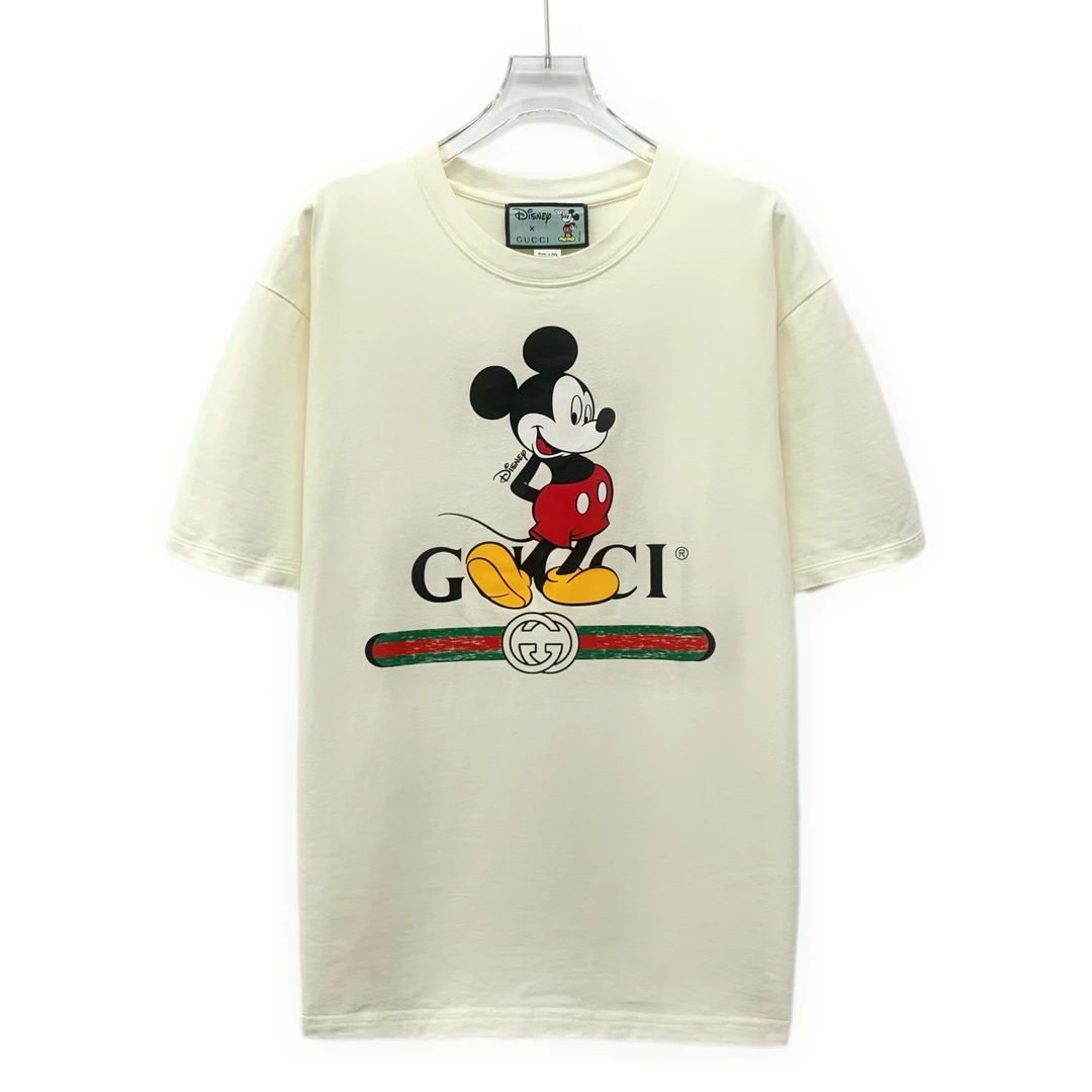 95新 GUCCI/古驰  gm0063 米奇印花短袖