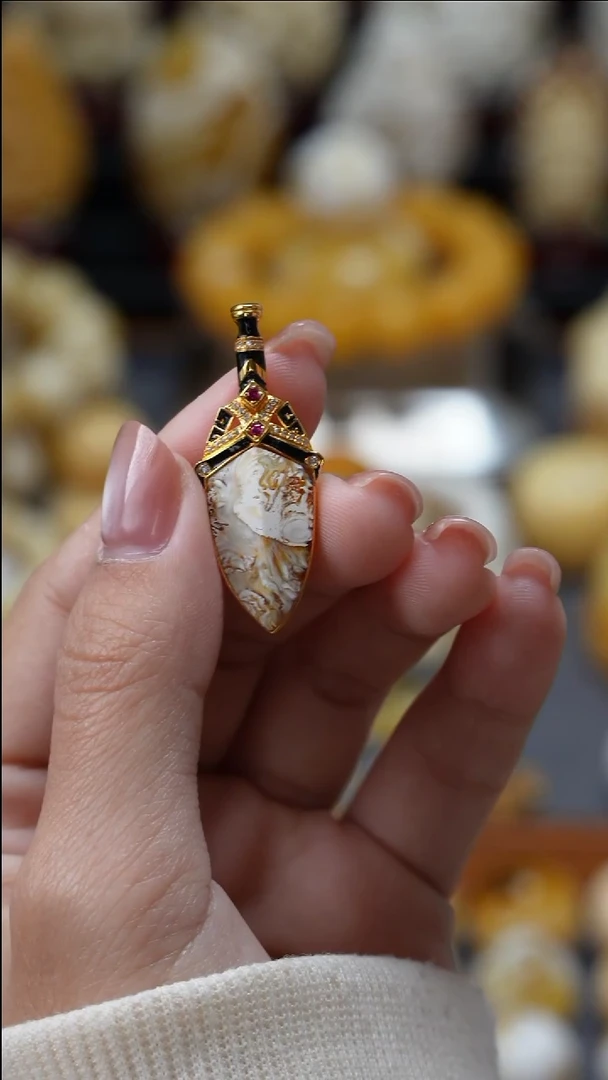 手链琥珀未镶嵌原矿天然琥珀蜜蜡