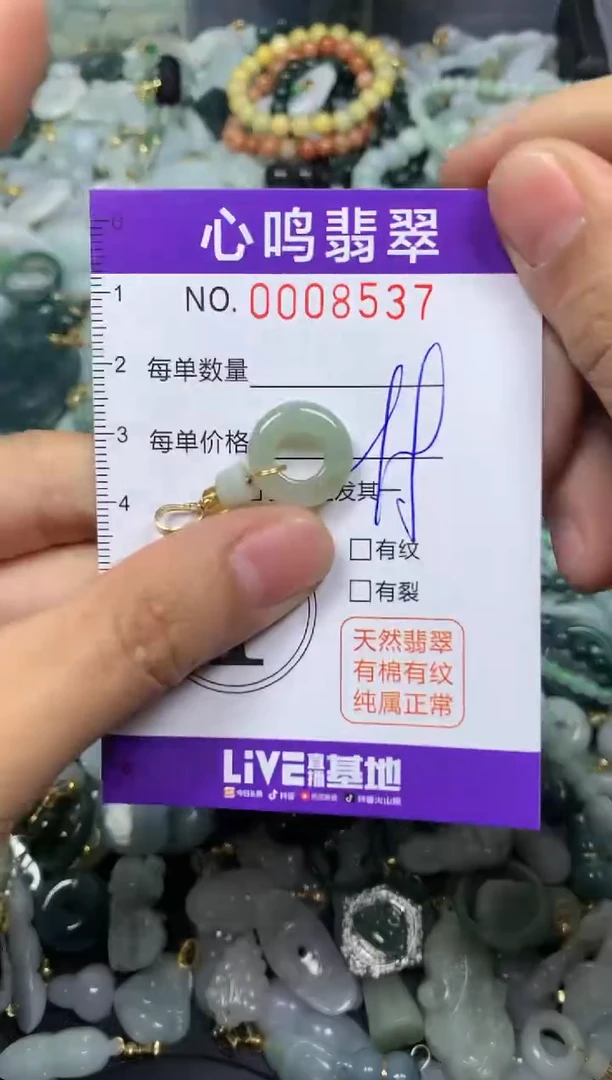 【闪购商品】翡翠颈饰未镶嵌闪购008537