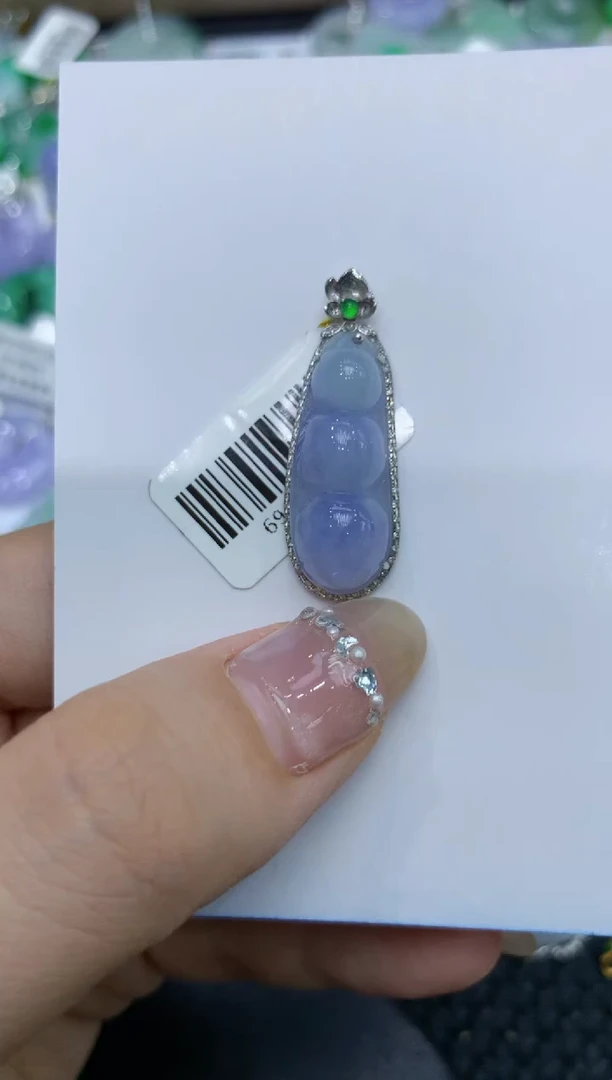 【闪购商品】翡翠颈饰18K金镶嵌222222222