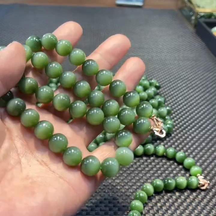 【老郑家】和田玉项链 约12mm（多样性发一件）