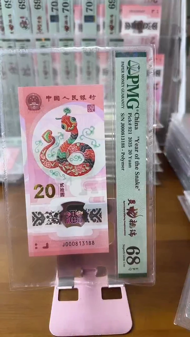 塑料000813188-蛇钞单张