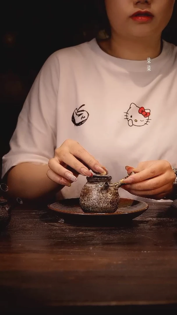 白泥粉影急须泡茶壶纯手工