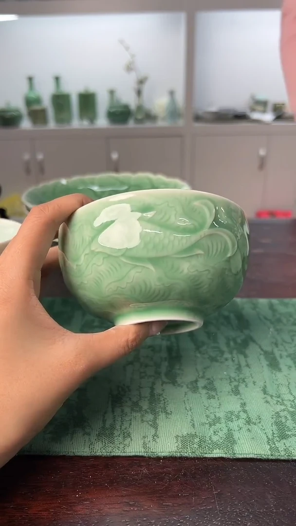 云间青瓷 小米茶器