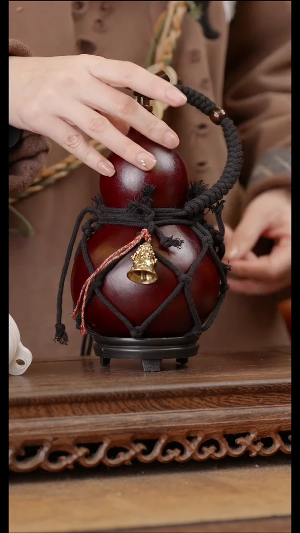 31号精品天然大漆酒葫芦一物一拍~