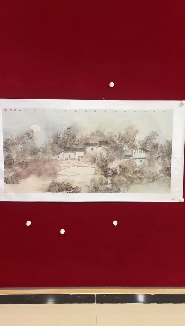 国画国画Y-李玉国老师绘画作品-8平尺泼彩（带荣宝斋宁波证书）