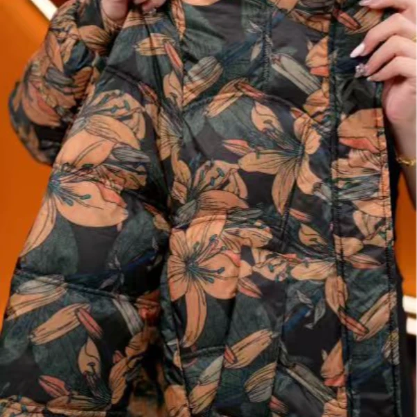 2025杭州原版正品保暖气质减龄修身羽绒服E-023-MMQSDZNZ