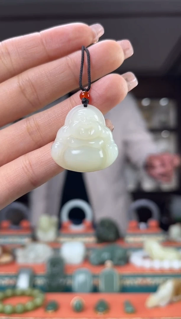 【闪购商品】和田玉颈饰未镶嵌佩佩28mm左右