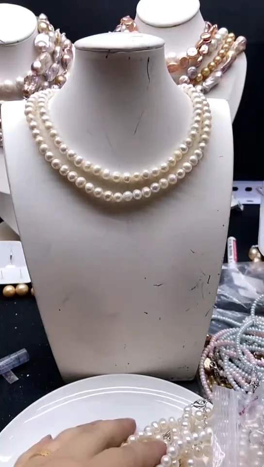 颈饰未镶嵌淡水珍珠1