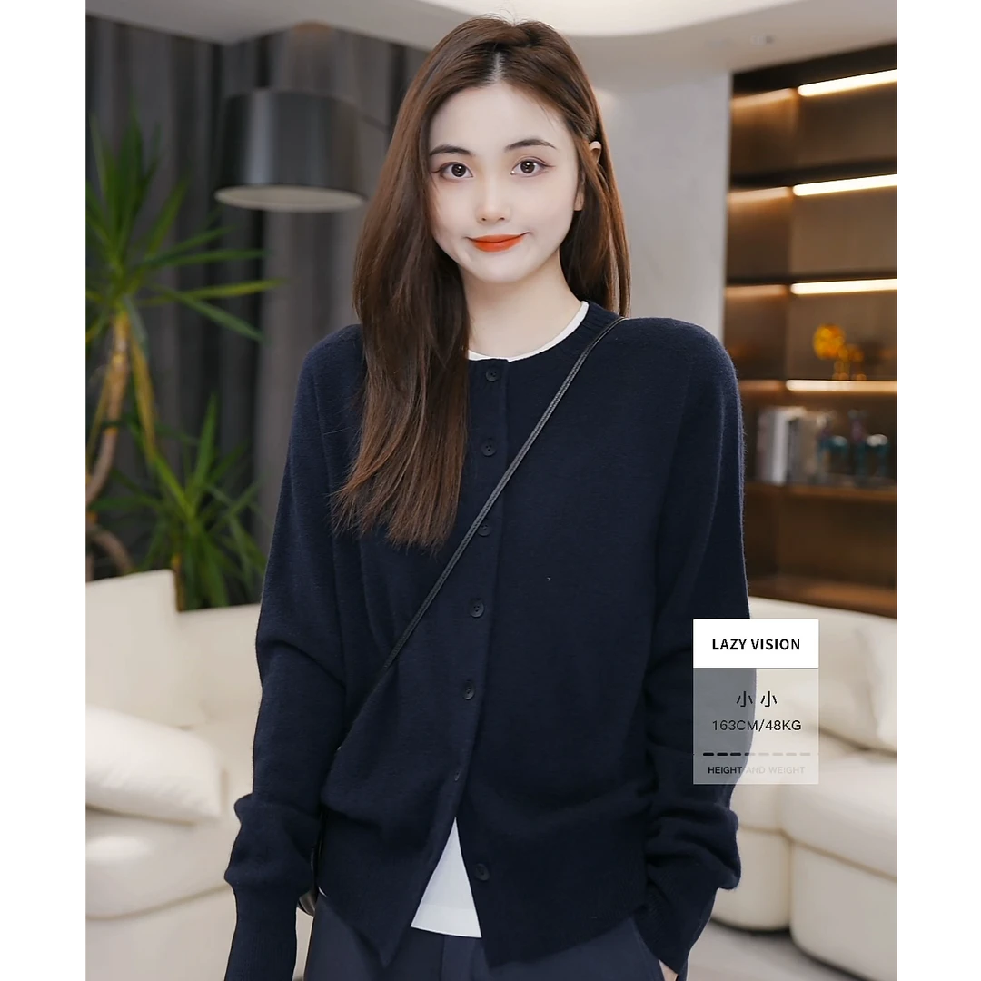 LAZYVISION*羊绒开衫针织衫毛衣ZMD-33155小小