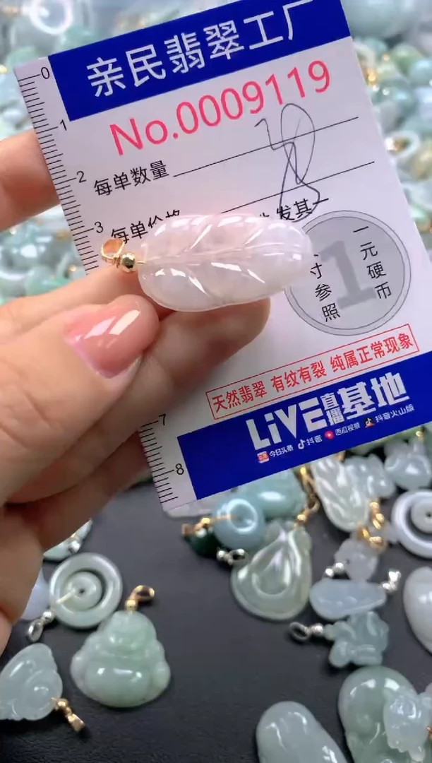 颈饰未镶嵌翡翠9119