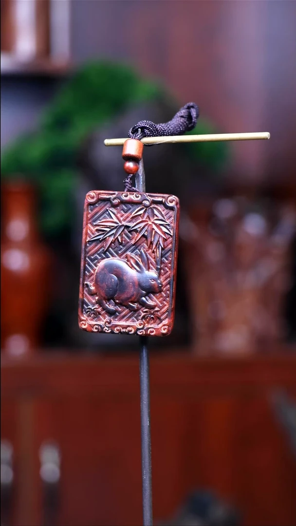 手串/手链黄花梨/降香黄檀海南黄花梨生肖兔