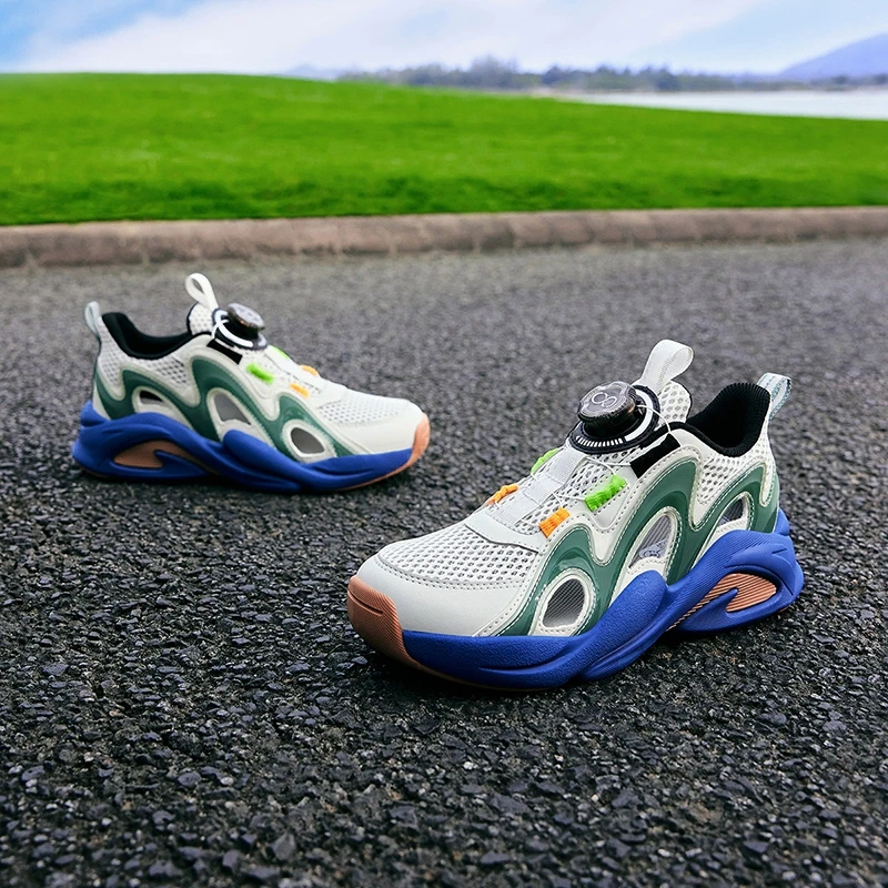 【618抢先购】安踏儿童越野框子鞋2025夏季新款沙滩鞋透气运动凉鞋