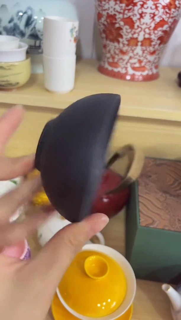 陶瓷茶具摆件旅行套组