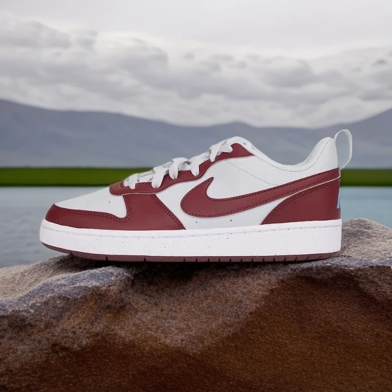 NIKE耐克板鞋子COURT BOROUGH LOW RECRAFT （GS）休闲鞋DV5456-006