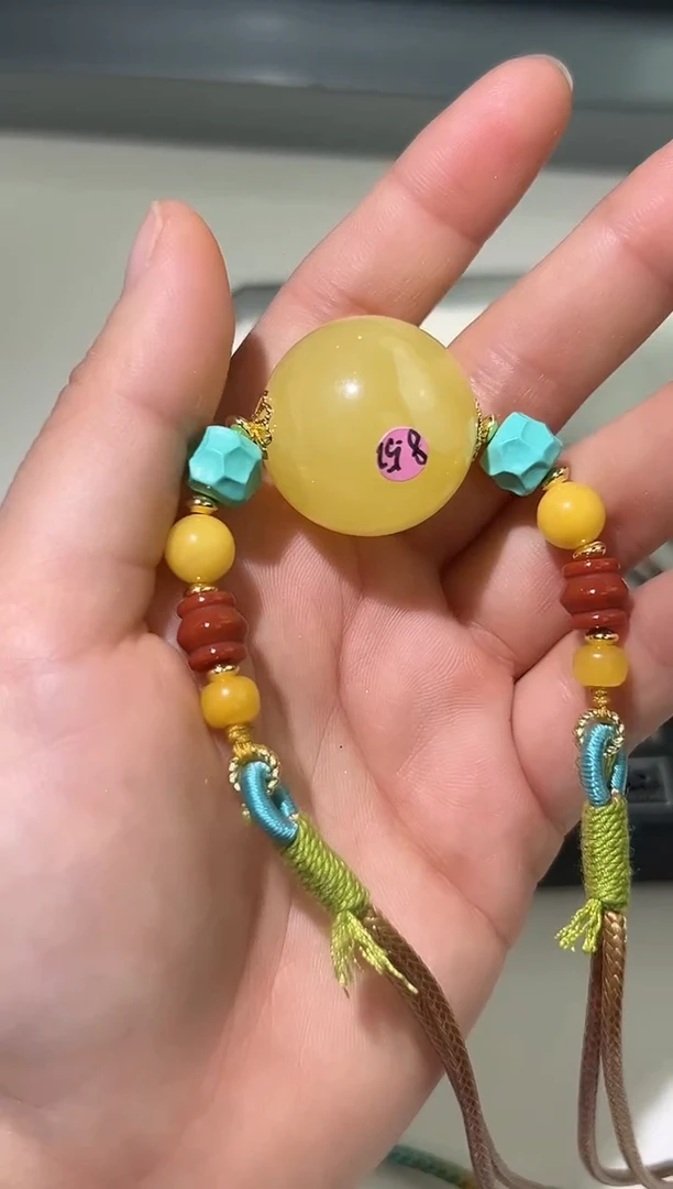 裸石琥珀未镶嵌琥珀蜜蜡吊坠