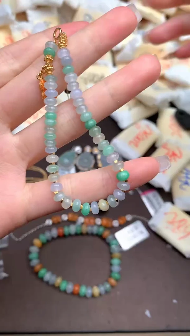 【闪购商品】翡翠手链银S925镶嵌—