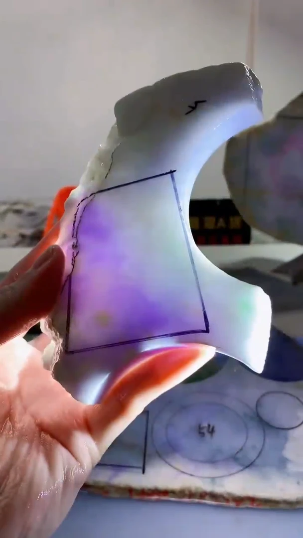 颈饰未镶嵌翡翠缅甸A货翡翠455