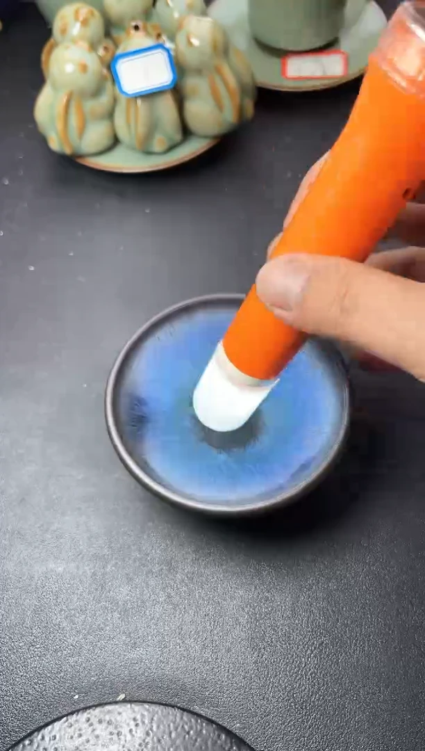 茶盏76叶紫建盏叶紫