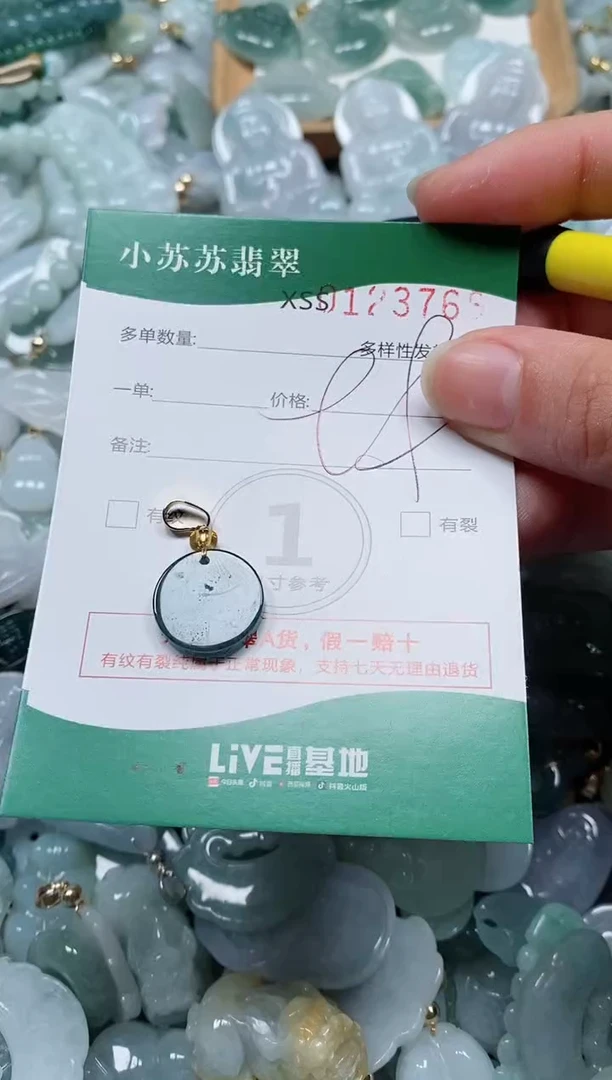 【闪购商品】翡翠颈饰未镶嵌闪购商品0123766